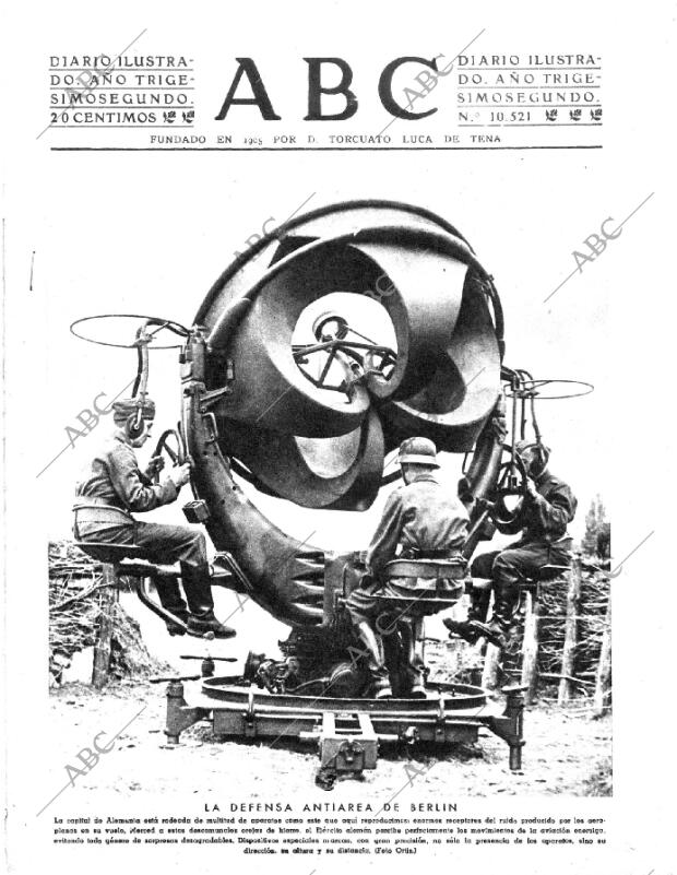 ABC MADRID 12-11-1939 página 1