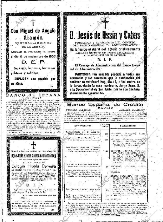 ABC MADRID 12-11-1939 página 18