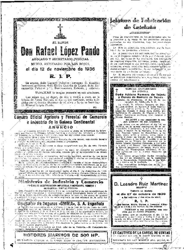 ABC MADRID 12-11-1939 página 2