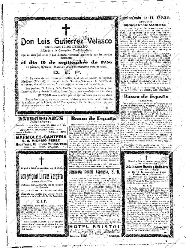 ABC MADRID 14-11-1939 página 6