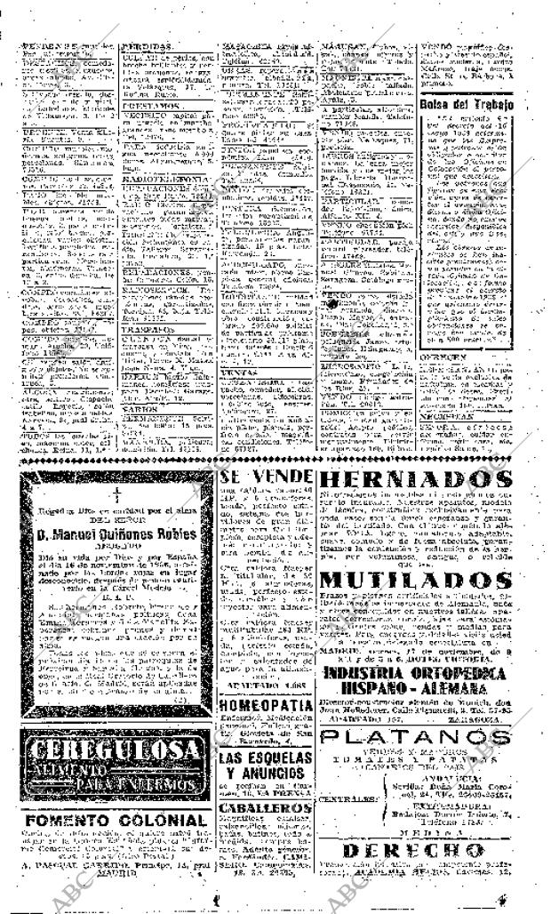 ABC MADRID 15-11-1939 página 16