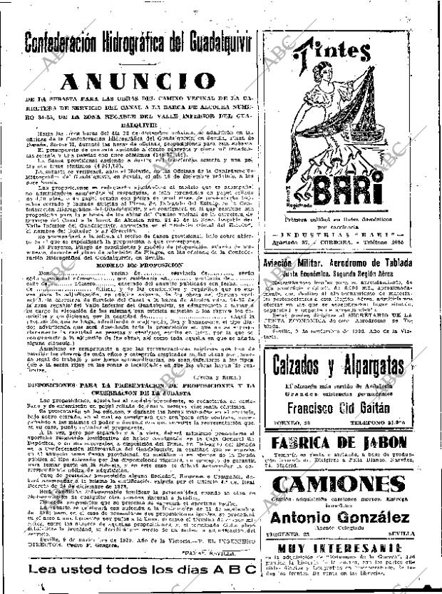 ABC SEVILLA 16-11-1939 página 2
