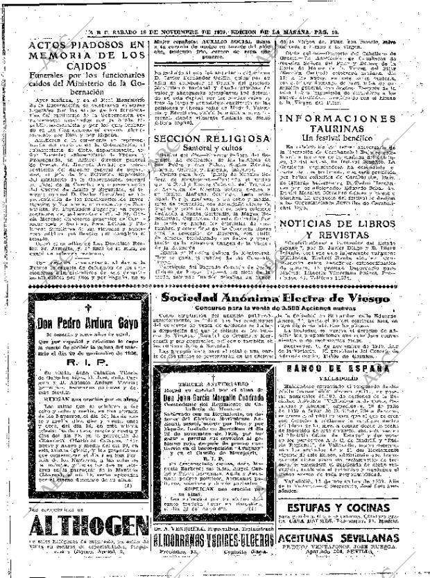 ABC MADRID 18-11-1939 página 10