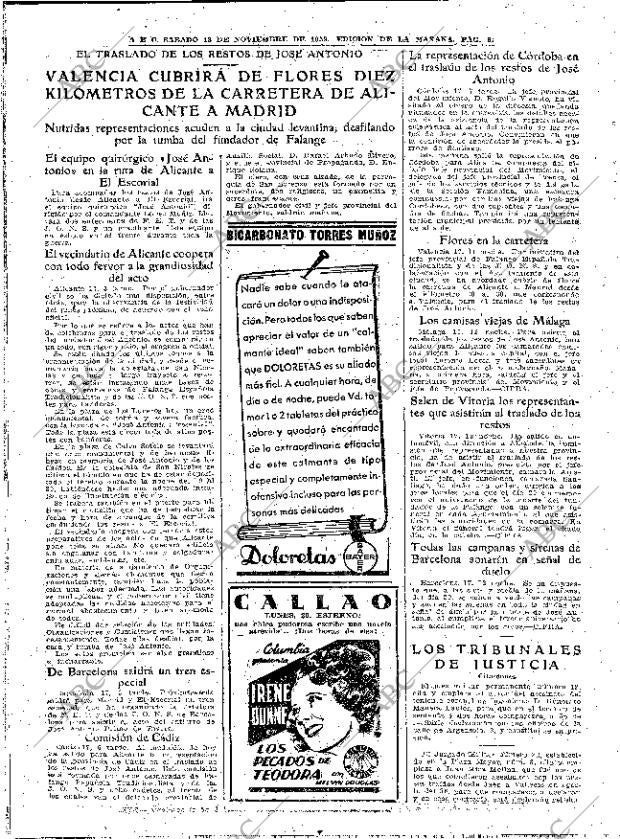 ABC MADRID 18-11-1939 página 8