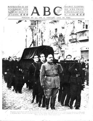 ABC MADRID 21-11-1939 página 1