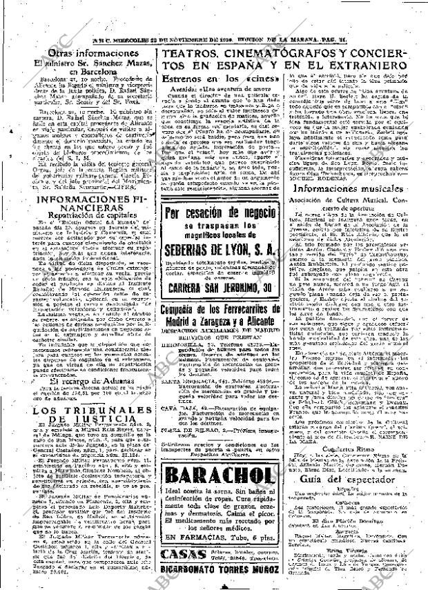ABC MADRID 22-11-1939 página 11