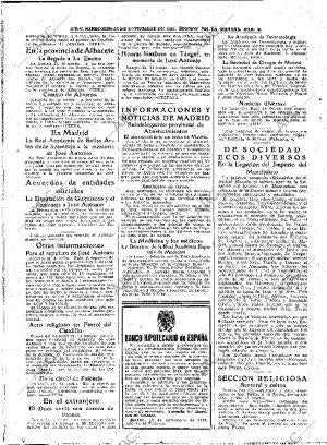 ABC MADRID 22-11-1939 página 8