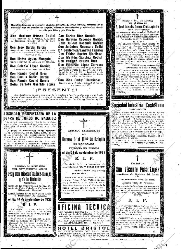 ABC MADRID 23-11-1939 página 15