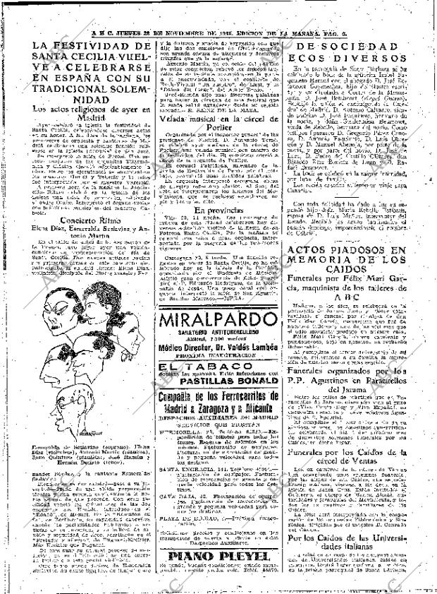 ABC MADRID 23-11-1939 página 8