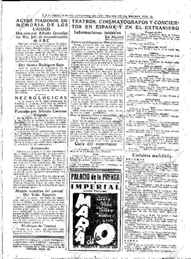 ABC MADRID 24-11-1939 página 12