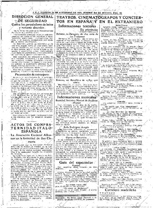 ABC MADRID 26-11-1939 página 16
