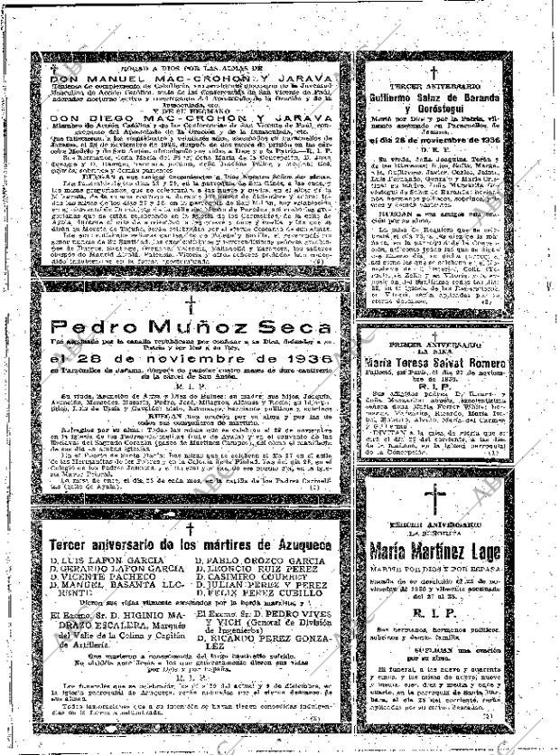 ABC MADRID 26-11-1939 página 2