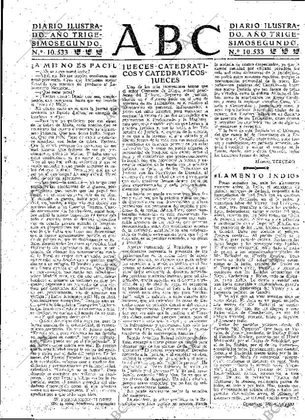 ABC MADRID 26-11-1939 página 3