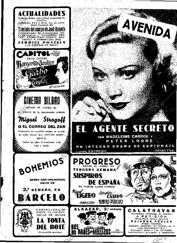 ABC MADRID 26-11-1939 página 9