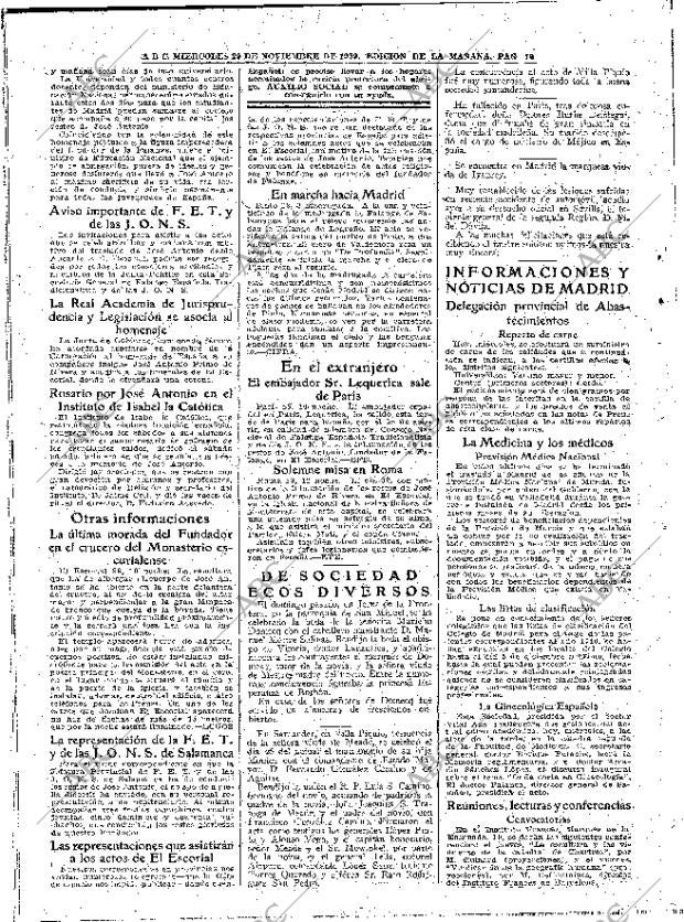 ABC MADRID 29-11-1939 página 10