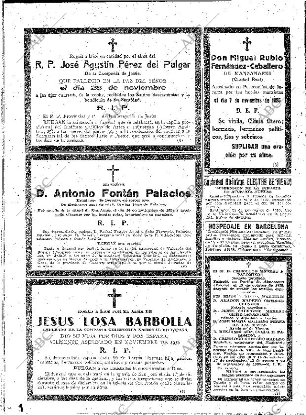 ABC MADRID 30-11-1939 página 2