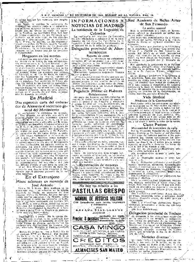 ABC MADRID 01-12-1939 página 10