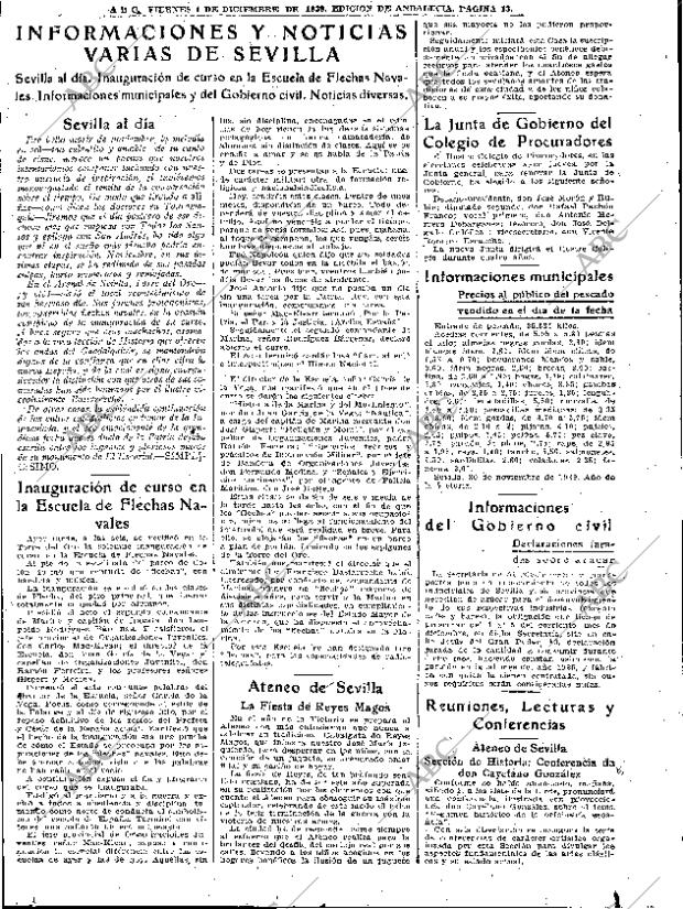 ABC SEVILLA 01-12-1939 página 13