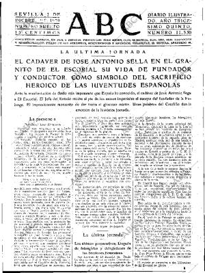 ABC SEVILLA 01-12-1939 página 5