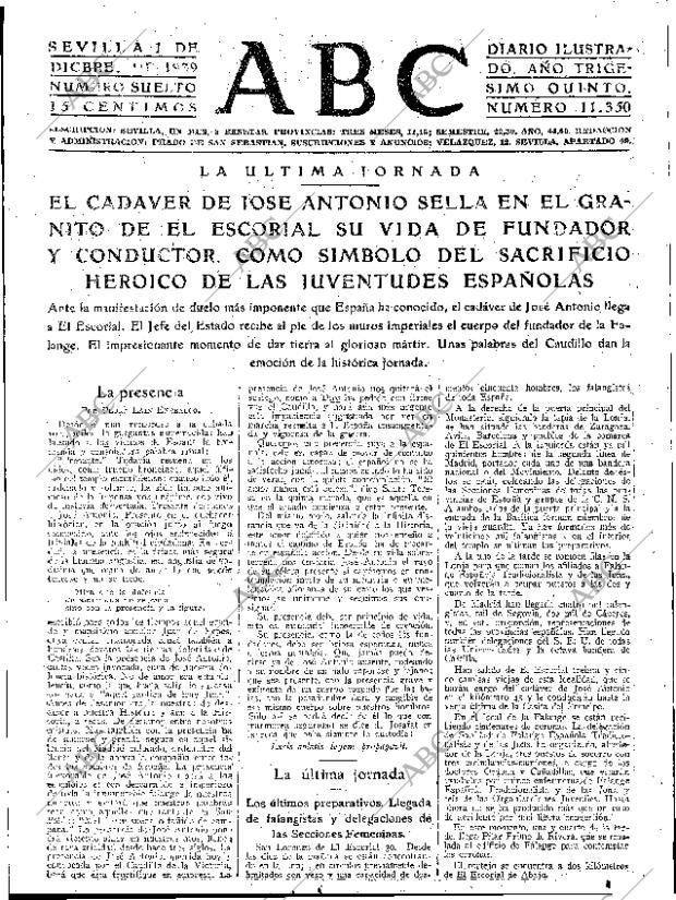 ABC SEVILLA 01-12-1939 página 5