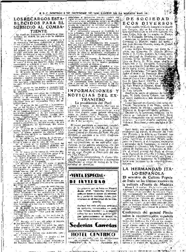 ABC MADRID 03-12-1939 página 18