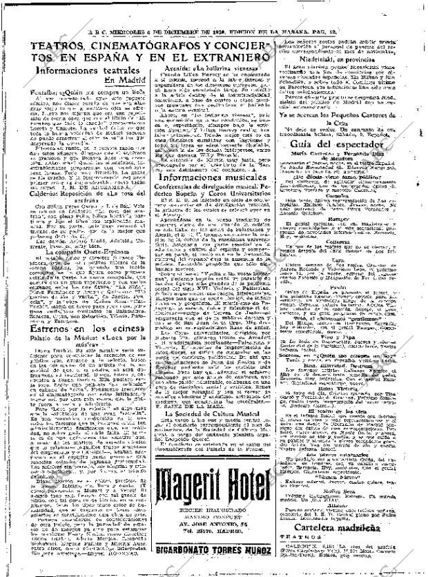 ABC MADRID 06-12-1939 página 12
