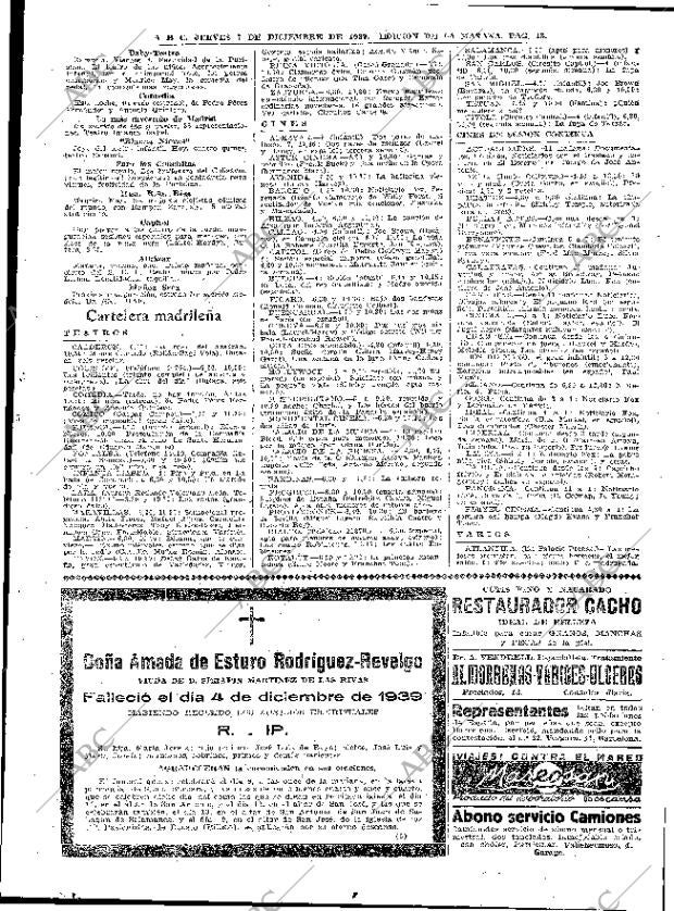 ABC MADRID 07-12-1939 página 13