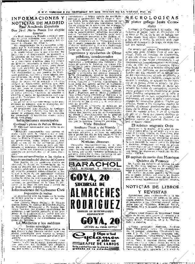 ABC MADRID 08-12-1939 página 10