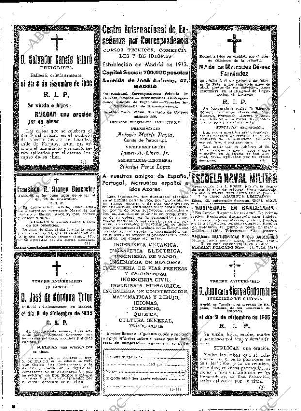 ABC MADRID 08-12-1939 página 2