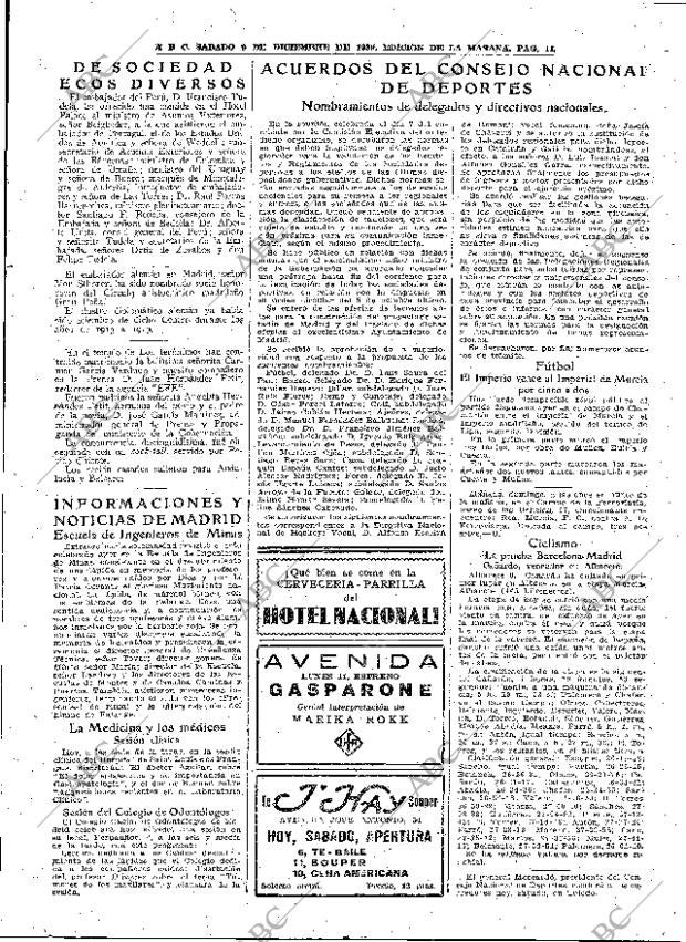 ABC MADRID 09-12-1939 página 11