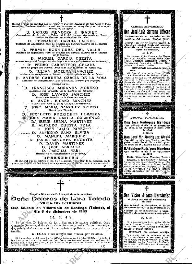 ABC MADRID 09-12-1939 página 15