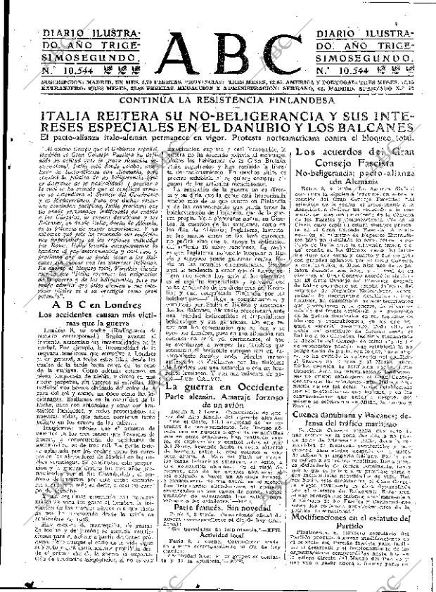 ABC MADRID 09-12-1939 página 7