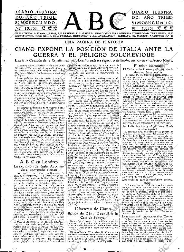 ABC MADRID 17-12-1939 página 11