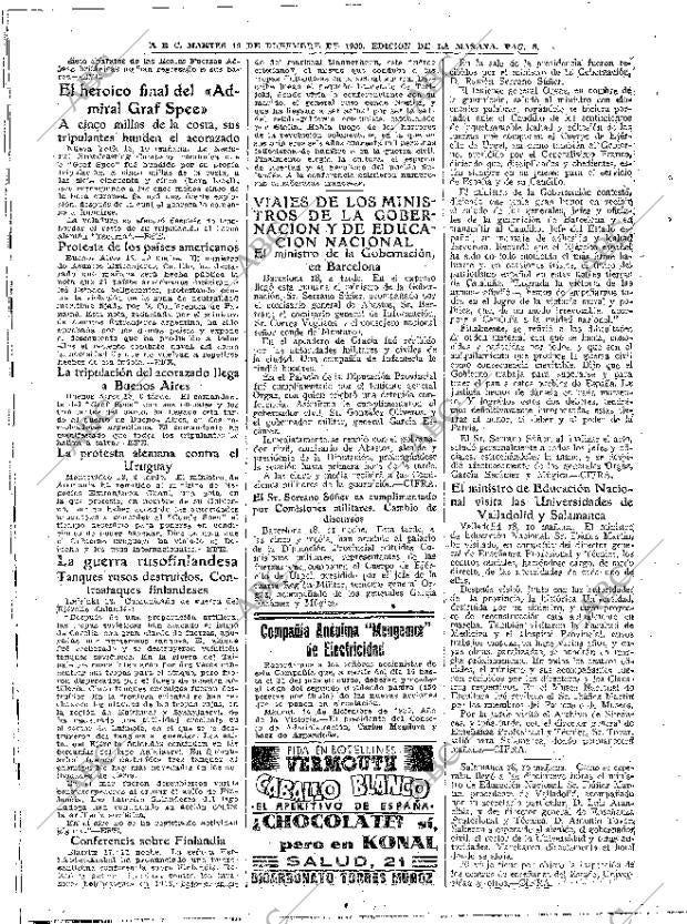 ABC MADRID 19-12-1939 página 8
