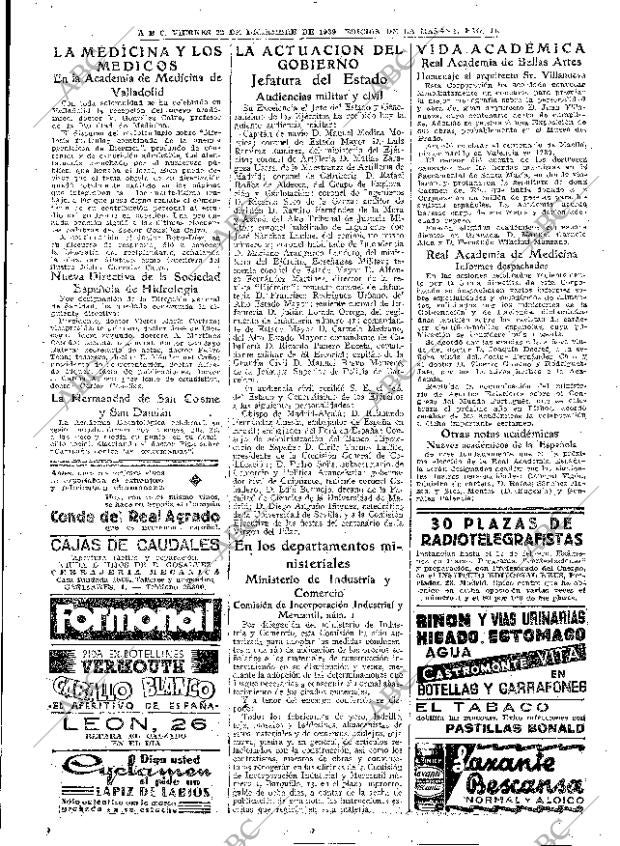 ABC MADRID 22-12-1939 página 11