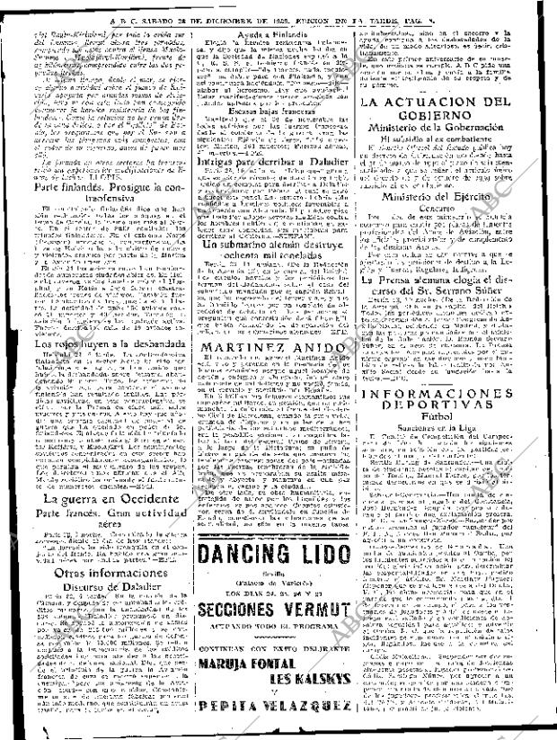 ABC SEVILLA 23-12-1939 página 8