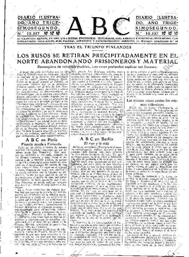 ABC MADRID 24-12-1939 página 11