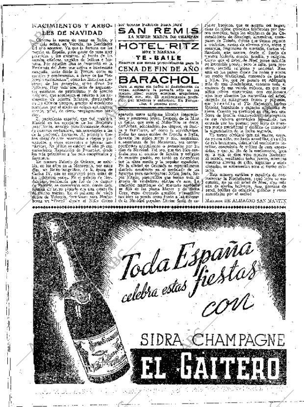 ABC MADRID 24-12-1939 página 6