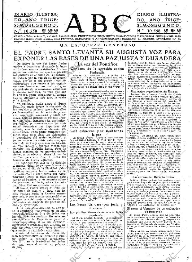 ABC MADRID 26-12-1939 página 7