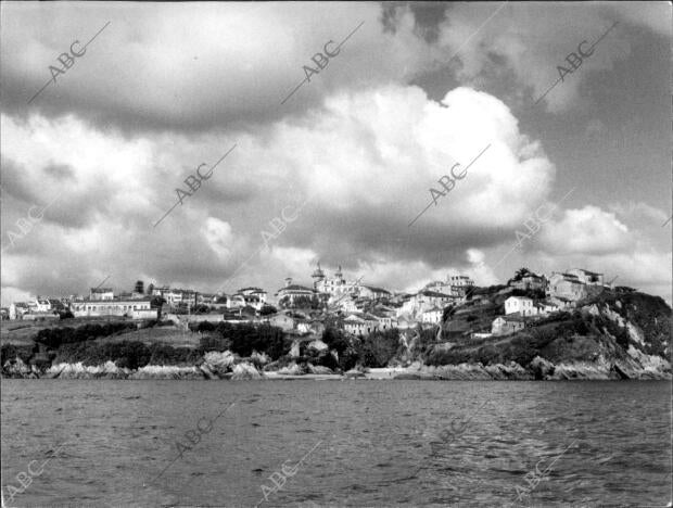 Vista general de la localidad de Ribadeo