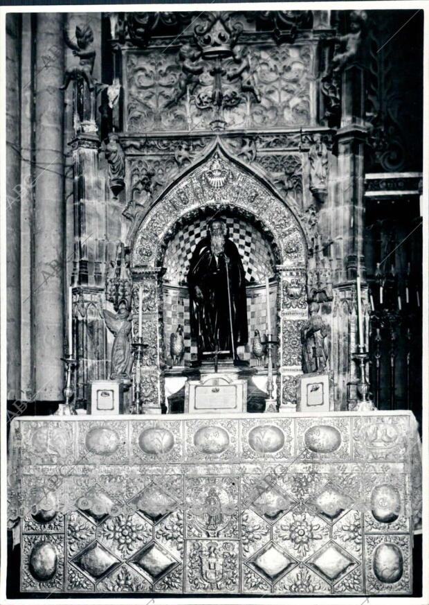 Santo domingo de la Calzada. Logroño. Detalle de la capilla del Santo