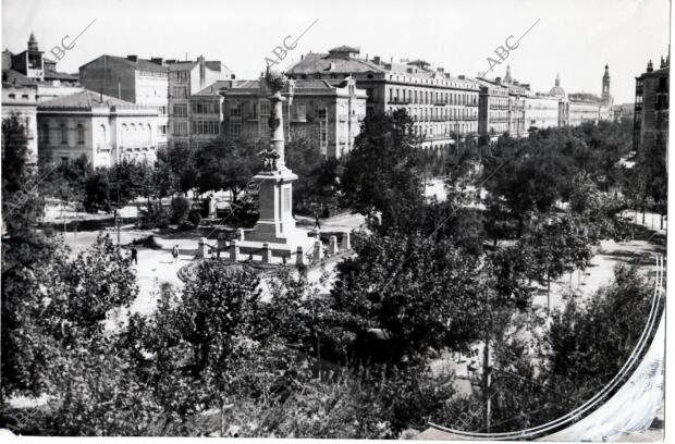 Vista general de la Plaza de Aragón