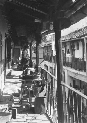 Corrala de vecinos en Sevilla