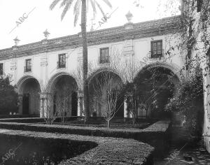 Galería del siglo XVIII del Patio de Crucero de Doña María de Padilla