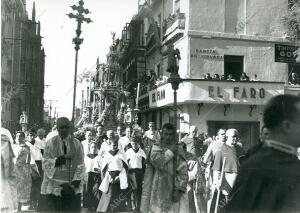 Custodia Procesión del Corpus Christi en los primeros años de la década de los...