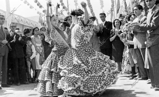 Una imagen de la Feria de abril