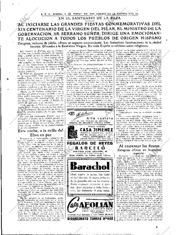 ABC MADRID 02-01-1940 página 21