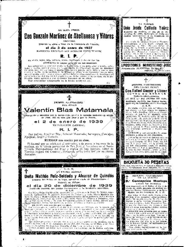 ABC MADRID 02-01-1940 página 26