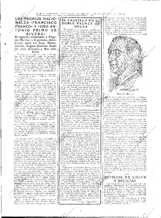 ABC MADRID 06-01-1940 página 9