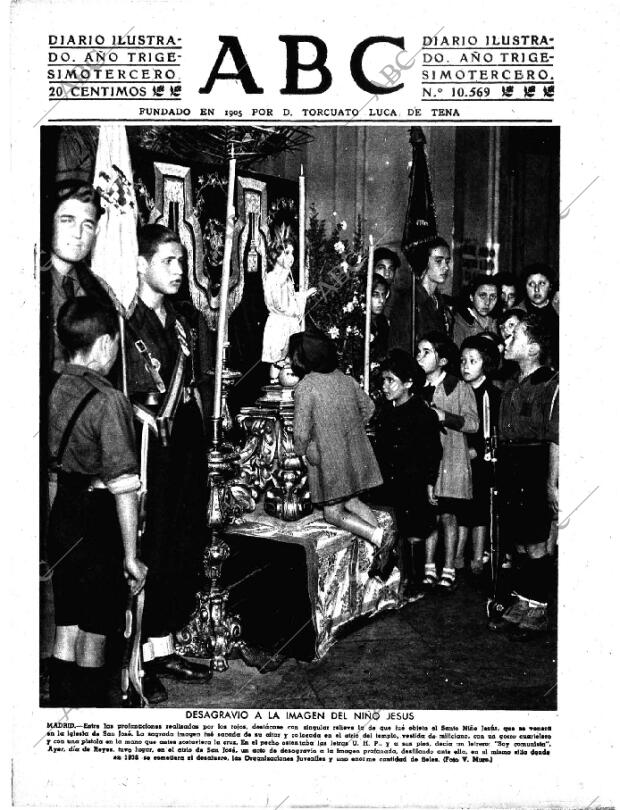ABC MADRID 07-01-1940 página 1